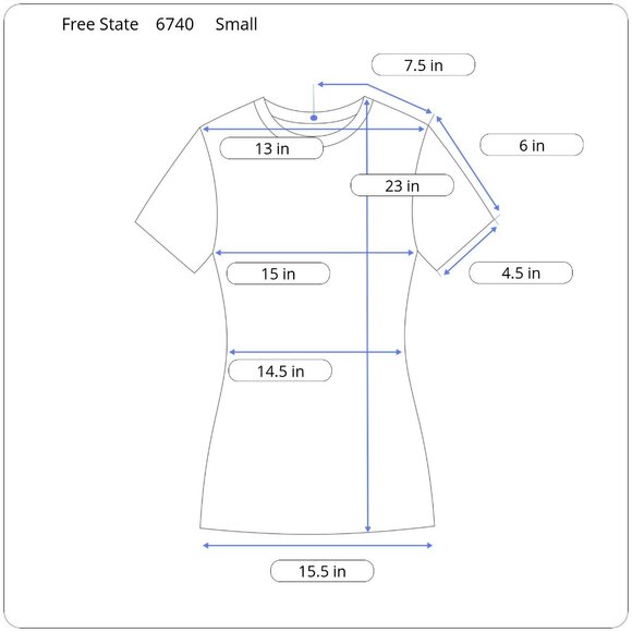 Free State Soft Wash Graphic T-Shirt - Picture 5 of 5